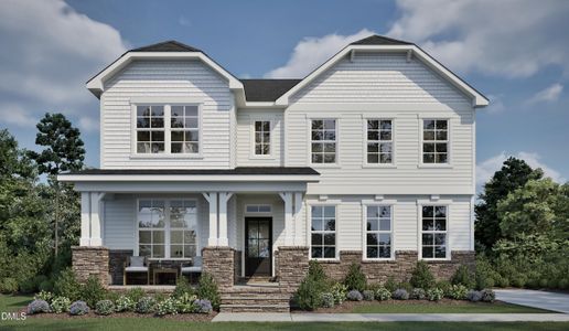 New construction Single-Family house 192 Merritt Lake Ave, Zebulon, NC 27597 - image