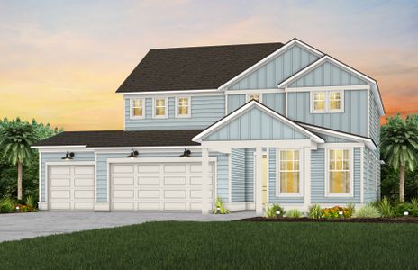 New construction Single-Family house 3372 Americana Dr, Green Cove Springs, FL 32043 plan Serena - image