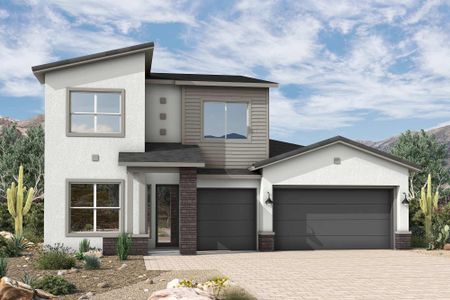New construction Single-Family house 2880 E Cold Press Dr, San Tan Valley, AZ 85140 plan The Syrah - image