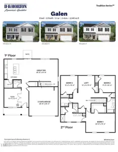 New construction Single-Family house 170 Babbling Creek Dr, Youngsville, NC 27596 GALEN- photo 0