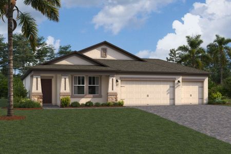 New construction Single-Family house 4512 Lake Fox Dr, Lakeland, FL 33810 plan Elmhurst - image