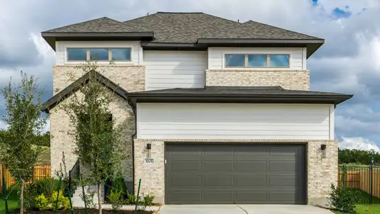 New construction Single-Family house 165 Datewood Dr, Liberty Hill, TX 78642 plan 2725W - image