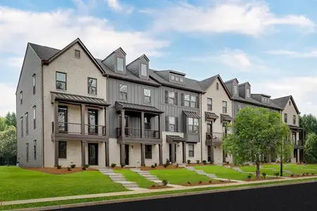 New construction Townhouse house 420 Thatch Ter, Fayetteville, GA 30214 Strauss- photo 0
