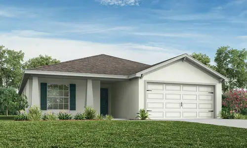 New construction Single-Family house 7642 Sw 6Th Lp, Ocala, FL 34474 plan Parker - image