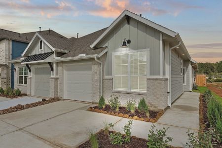 New construction Duplex house 408 E Coralburst Lp, Montgomery, TX 77316 plan Chalet - image