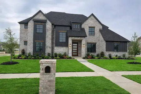 New construction Single-Family house 1715 Eagle Glen Pass, Gunter, TX 75058 - image