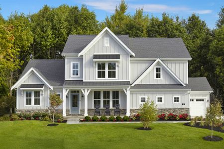 New construction Single-Family house 164 Hidden Fields Wy, Hoschton, GA 30548 plan Leland - image