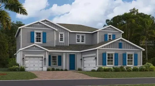 New construction Single-Family house 730 Terrapin Dr, Debary, FL 32713 plan Fairmont - image