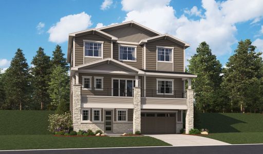 New construction Single-Family house 5701 S De Gaulle Ct, Aurora, CO 80016 plan Sybil - image