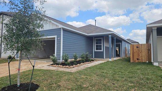 New construction Single-Family house 17262 King Eider Rd, Waller, TX 77484 Bridgeport- photo 0