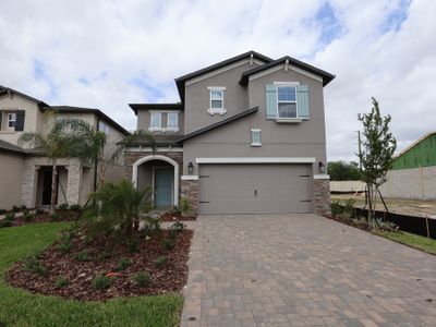 New construction Single-Family house 3373 Fall Harvest Dr, Zephyrhills, FL 33540 plan Castellana - image