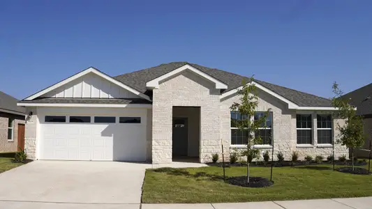 New construction Single-Family house 2108 Ridge Runner Dr, Georgetown, TX 78628 plan The Coleman - image