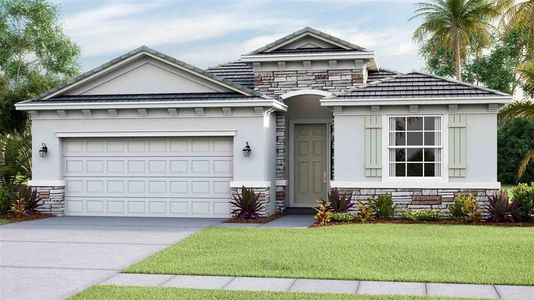 New construction Single-Family house 17817 Gulf Ranch Place, Bradenton, FL 34211 - photo 0