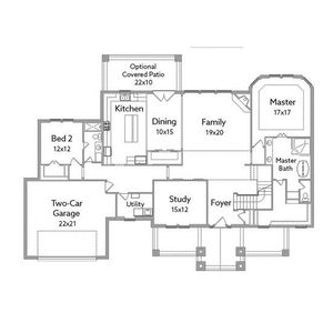 New construction Single-Family house 12607 Damuth Ct, Magnolia, TX 77354 plan Brazos II - image 2