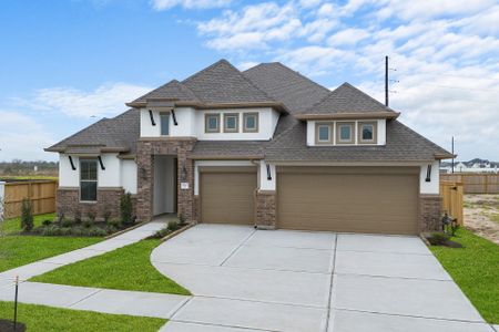 New construction Single-Family house 6323 Sparkling Citrus St, Manvel, TX 77578 plan Robinson - image