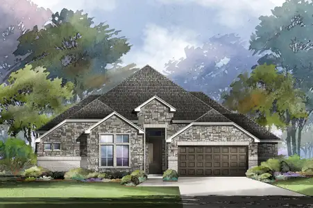 New construction Single-Family house 143 Habys Cv, San Antonio, TX 78253 plan Nichol - image