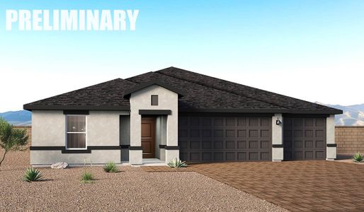 New construction Single-Family house 780 W Lexington St, Vail, AZ 85641 plan Jerome - Traditions - A50J - image