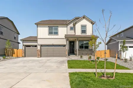 New construction Single-Family house 14014 Alpine Phlox Ln, Parker, CO 80134 plan Holcombe - image
