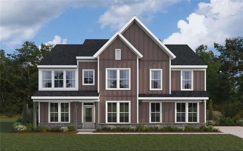 New construction Single-Family house 549 Haven Wy, Winder, GA 30680 plan Carrington - image