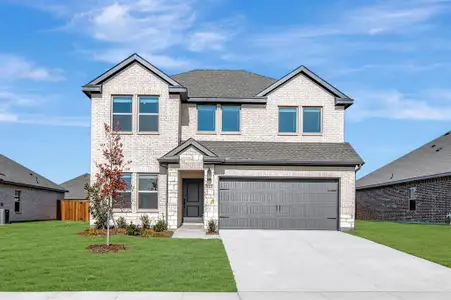 New construction Single-Family house 520 Brookside Dr, Van Alstyne, TX 75495 plan Tigris II - image