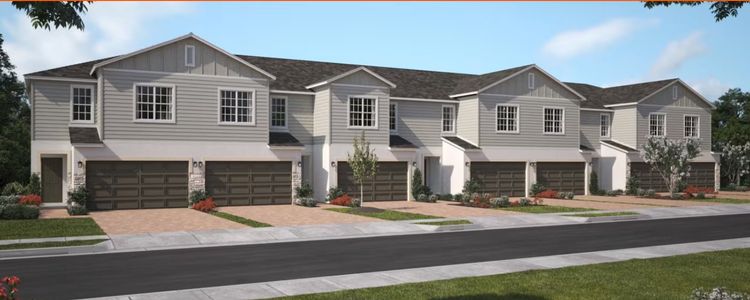 New construction Townhouse house 2621 Starry Pt, Saint Cloud, FL 34769 Piper- photo 0 0