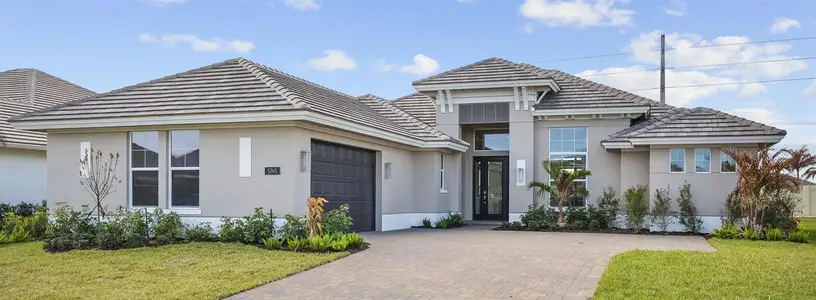 New construction Single-Family house 5745 Bent Pine Sq, Vero Beach, FL 32967 plan Talbot - image