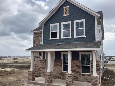 New construction Single-Family house 121 Kiowa Bnd, Liberty Hill, TX 78642 Cardinal- photo 1 1