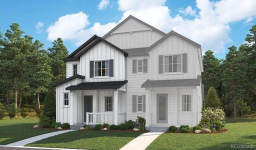 New construction Duplex house 2869 Taryn Street, Erie, CO 80026 Boston- photo 0