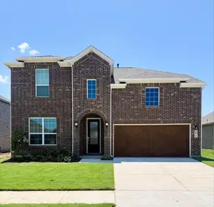 New construction Single-Family house 2212 Whitney Rd, Celina, TX 75009 plan Azure w/ Media Standard - image