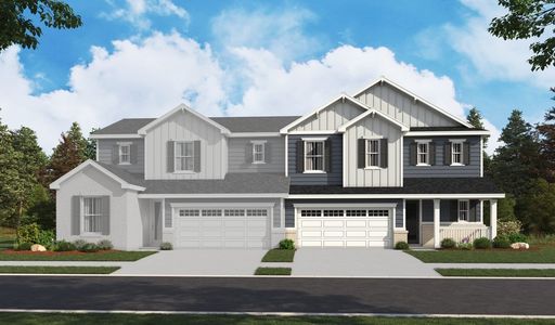 New construction Townhouse house 6582 North Malaya Street, Aurora, CO 80019 - photo 0