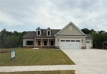 New construction Single-Family house 363 Weslyn Dr, Social Circle, GA 30025 plan (GA)Ava A 2 Front Entry - image