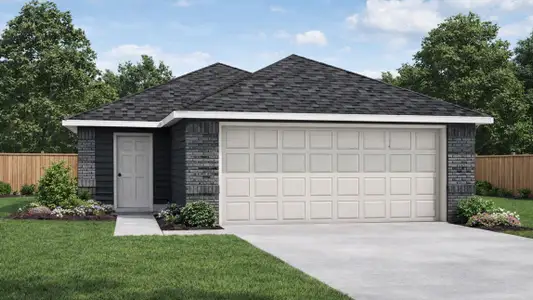 New construction Single-Family house 11647 Ruffian Dr, Willis, TX 77318 plan Barton - image