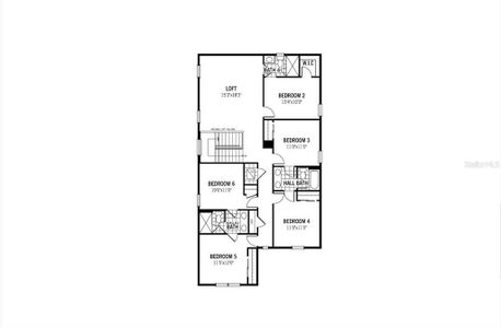 Laguna III Floorplan - Second Floor