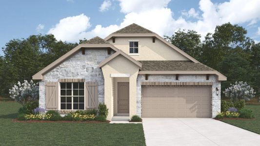 New construction Single-Family house 912 Nolte Bnd, Seguin, TX 78155 plan Ispani - image