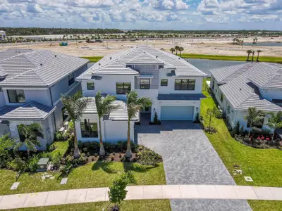 New construction Single-Family house 9903 Migration Pt, Palm Beach Gardens, FL 33412 plan Zenith - image