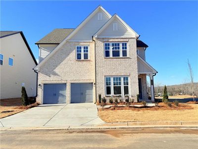 New construction Single-Family house 137 Declan Pass, Dawsonville, GA 30534 Leyland- photo 0