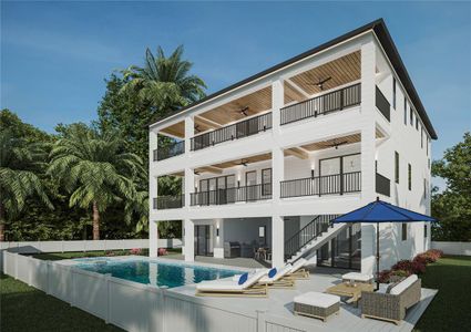 New construction Single-Family house 160 Garden Ln, Sarasota, FL 34242 - image