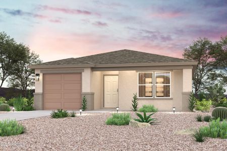 New construction Single-Family house 8572 W Oneida Dr, Arizona City, AZ 85123 Sandalwood- photo 0