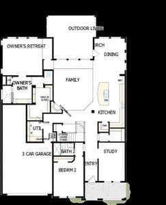 Hillmont plan - The success of a floorplan is the way you can move through it…You’ll be amazed at how well this home lives…We call it traffic patterns.