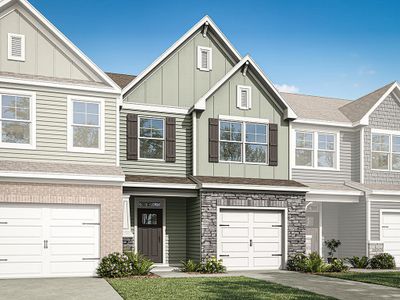 New construction Townhouse house 438 Blythe Townhome Ln, Waxhaw, NC 29707 plan Ashland - image