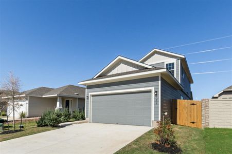 New construction Single-Family house 129 Trailstone Dr, Bastrop, TX 78602 Walker- photo 3 3