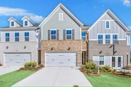 New construction Townhouse house 5761 Tillman Wy, Powder Springs, GA 30127 Stillwell- photo 0