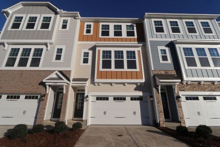 New construction Townhouse house 2323 Bay Minette Sta, Apex, NC 27502 Buckingham - Front Entry Townhomes- photo 67 67