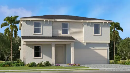 New construction Single-Family house 1610 Pantone Wy Nw, Palm Bay, FL 32907 plan Raleigh - image