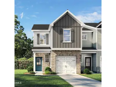 New construction Townhouse house 63 Chancellor Dr, Lillington, NC 27546 plan The Wilmington II A - image