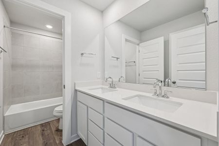 New construction Single-Family house 1212 Lavender Wy, Georgetown, TX 78628 plan Hampton - image 17