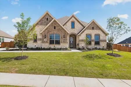 New construction Single-Family house 109 Cross Timbers St, Azle, TX 76020 plan Vienna II - image