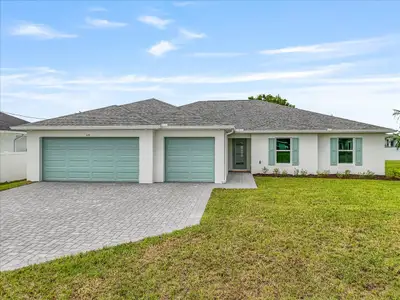 New construction Single-Family house 1135 Nw 13Th St, Cape Coral, FL 33993 plan The Paradise Cove - image 1