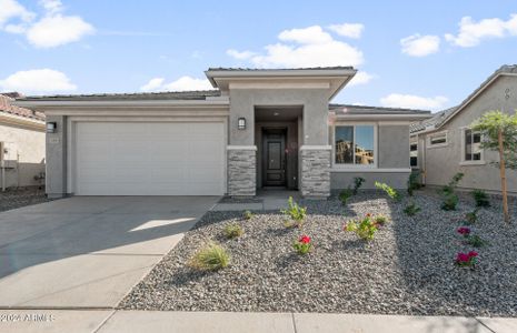 New construction Single-Family house 1499 W Saddle Run, Apache Junction, AZ 85120 Barletta- photo 0