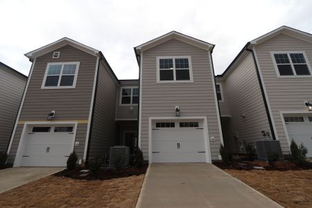 New construction Townhouse house 3193 Mission Olive Pl, New Hill, NC 27562 Hazelnut - Townhome Series- photo 72 72